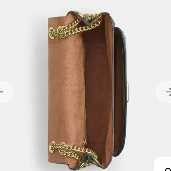 Coach Elodie Crossbody Bag - Dark Green - Picture 3 of 5